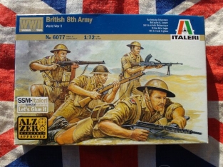 Italeri 6077  British 8th Army WO2